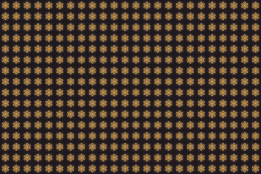 Klasik davetiye ya da mandala desenli düğün kartı ve altın gradyalı zarif çiçek unsurları. Şablon tebrik kartı, davetiye ve reklam afişi, siyah arkaplan broşürü.