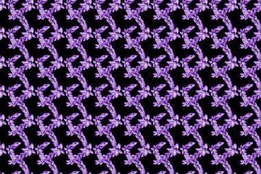 Renksiz çiçeksiz raster deseni.