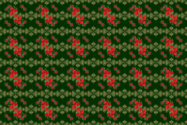 Renksiz çiçeksiz raster deseni.