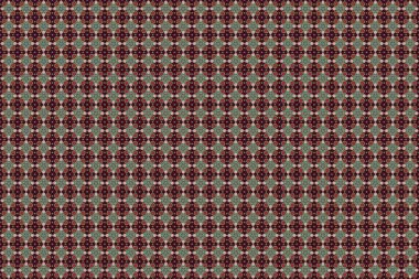 Renksiz çiçeksiz raster deseni.