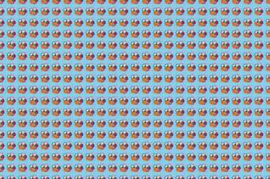 Çiçek desenli güzel bir iz. Motley pürüzsüz desen. Raster soyut çiçek arkaplanı.