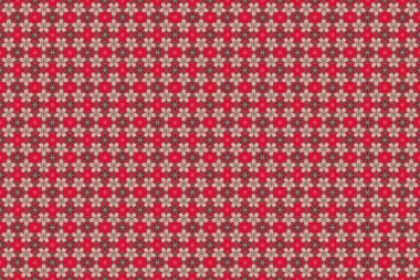 Soyut klasik kusursuz desen. Klasik çiçek süsü..