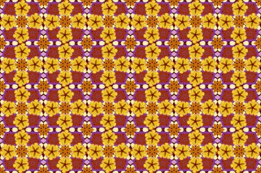 Renksiz çiçeksiz raster deseni.