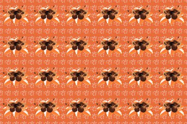 Renksiz çiçeksiz raster deseni.