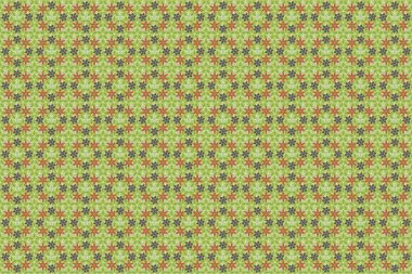 Yeşil, bej ve gri renkli suluboya desenler. Raster romantik arka plan web sayfaları, düğün davetiyeleri, tekstil, duvar kağıdı.