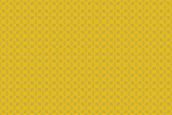 Patrón Vintage Sin Costuras Colores Naranja Verde Amarillo Papel Pintado —  Fotos de Stock