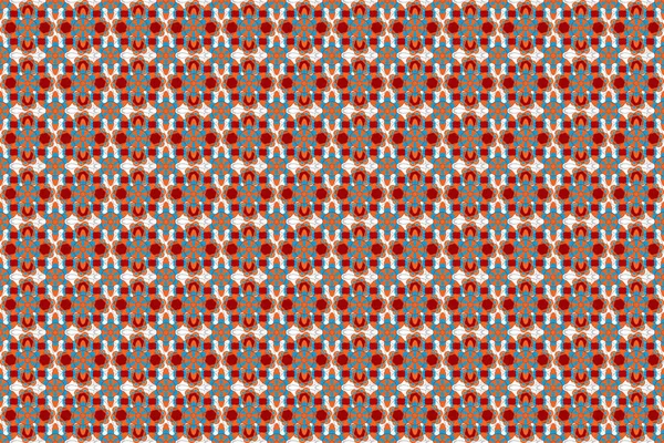 Raster graphic print. Small floral seamless pattern. Delicate little flowers in brown, gray and orange colors.