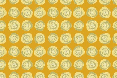 Tarz verilmiş güller. Denim pürüzsüz desen. Kot pantolon ve sarı gül çiçekleri. Mavi kot kumaş. Denim çiçekli arka plan.