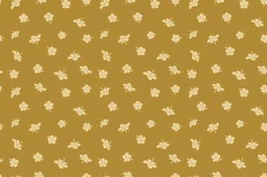 Hibiscus çiçek deseni. Çiçek çiçekleri, suluboya el çizimi. Davetiye, düğün veya tebrik kartları, tekstil, baskı veya kumaş için bej ve sarı renkli tasarım.