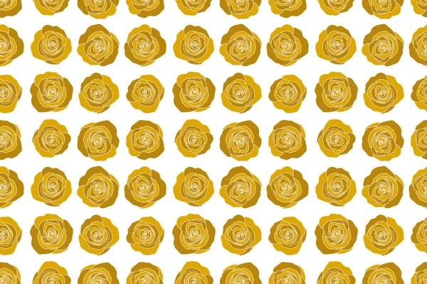 Soyut Arkaplan Kompozisyonu Sarı Renkli Gül Çiçekleri Sıçramalar Karalamalar Stilize — Stok fotoğraf