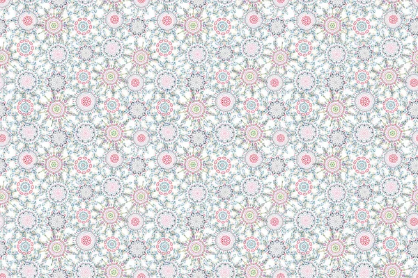 Bezproblémové Pozadí Růžová Zelená Neutrální Textura Bílém Pozadí Abstraktní Vzor — Stock fotografie