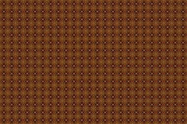 Siyah arka planda pürüzsüz bir süs. Sıkıntılı damask desensiz arkaplan fayansı.