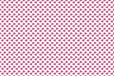 Raster illüstrasyonu. Geleneksel Hint çiçekleri mor ve pembe renklerde..