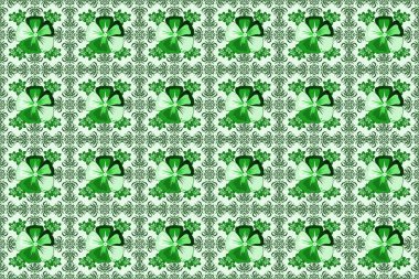 Geleneksel doğulu desensiz şal deseni. Kumaş, tekstil ve ambalaj kağıtları için dekoratif süs. Yeşil ve mavi renkli çiçek duvar kağıtları. Raster çizgili, pürüzsüz desen ve kozmos çiçekleri..