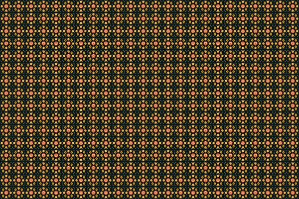 래스터 모양의 실루엣 무늬를 남긴다 스티커 포장지 디자인을 베이지 갈색의 — 스톡 사진
