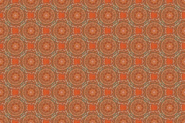 Bayram Şükran Günü için pürüzsüz bir desen, bej, turuncu ve kahverengi renkli basit bir el yapımı kış tasarımı..