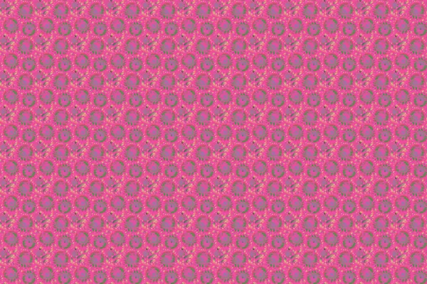 Patrón Floral Sin Costura Raster Colores Rosa Gris Verde Para — Foto de Stock
