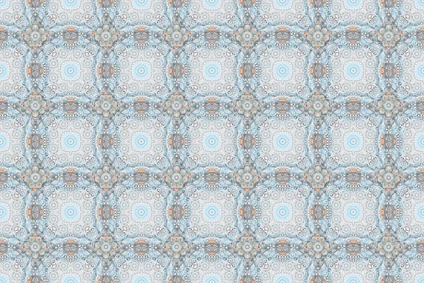 Symétrie Décorative Arabesque Illustration Matricielle Motif Royal Floral Médiéval Modèle — Photo