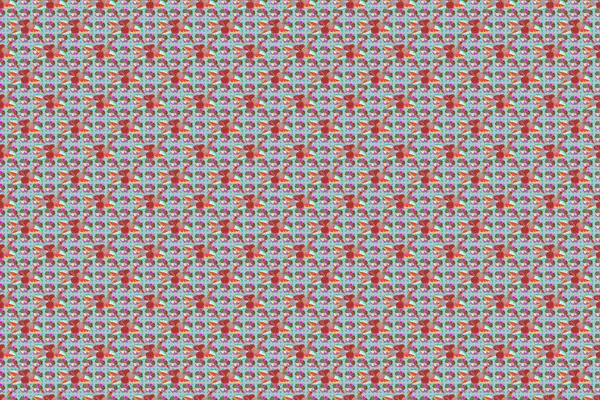 Květinová Ilustrace Bezešvé Vzory Květinovým Motivem Bezešvé Květinový Vzor Květinami — Stock fotografie