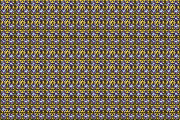 디자인 노란색 파란색으로 표시된 여름철 래스터 — 스톡 사진