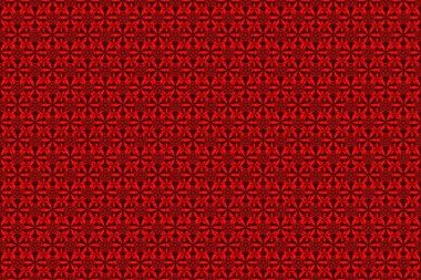 Soyut raster dinamiği dalgalanan yüzey, hareket yanılsaması, eğrilik. Yazdırma veya dijital için siyah ve kırmızı dikişsiz desen.