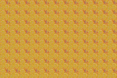 Geleneksel Tayland arka planı ve ızgaralı dokusu. Pembe, bej ve sarı renklerde kusursuz çizgi Thai deseni. Yazdırma, kumaş ya da tekstil için Tayland ipeği raster tasarımı.