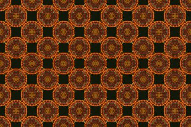 Baskı için siyah, kahverengi ve yeşil pürüzsüz desen. Soyut raster dinamiği dalgalanan yüzey, hareket yanılsaması, eğrilik.