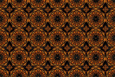 Arap tarzında soyut bir model. Grafiksel modern model. Kusursuz raster arka plan. Çoklu renk dokusu.