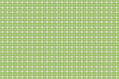 Kırmızı ve yeşil renklerde, kusursuz desenli çiçekler. Güzel çiçek arkaplanı..