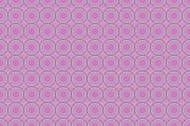 Damask, pembe ve mor renklerde çiçeksiz arkaplan deseni. Raster illüstrasyonu.