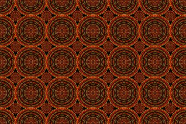 Süslü sınır. Kusursuz kumaş deseni, klasik duvar kağıdı, arka plan. Raster pürüzsüz desen.