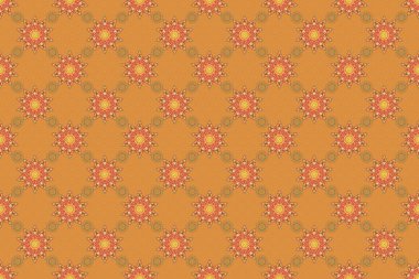 Davetiye şablonu için bej, sarı ve turuncu renklerde soyut raster pürüzsüz desen.