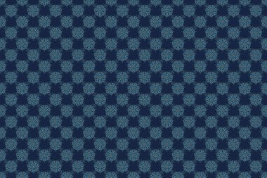 Dekoratif, pürüzsüz desen. Davetiyeler, tebrik kartları, ambalajlar için süs desenleri. Geleneksel soyut dekor. Tasarımınız için siyah ve mavi renkli Raster süslemeleri.