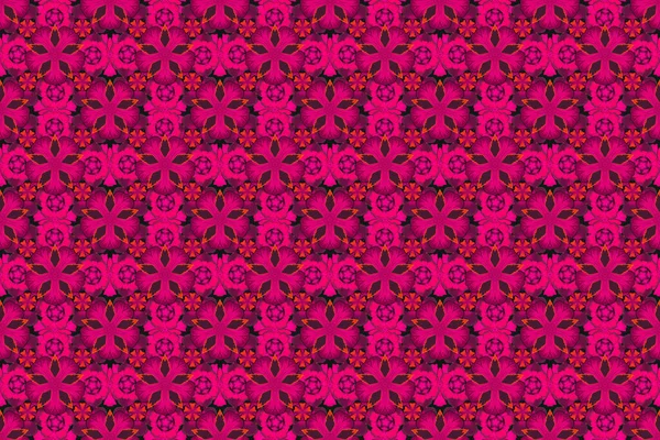 Abstraktes Rasternahtloses Muster Magenta Rot Und Lila Farben Für Einladungsvorlagen — Stockfoto