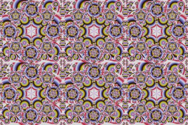 Raster kesim kağıt dantel dokusu, kahverengi, mor ve mavi tül, girintisiz desen.