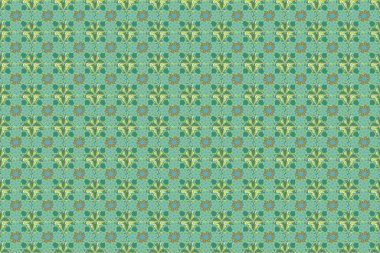 Raster mavisi ve yeşil doku, karışık çizgiler ve ızgaralar pürüzsüz desen, eğri metal, folyo arka plan ve 3 boyutlu görsel efektler.