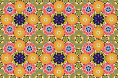 Davetiyeler, tebrik kartları, etiketler, rozetler için dekorasyonsuz desenler. Doğu tarzında lüks bir süs. Sarı, pembe ve turuncu renkli şablonlar için Raster elementleri.