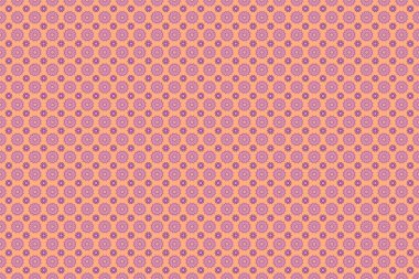 Raster illüstrasyonu. Pembe, mor ve turuncu elementlerle kusursuz desen. Noel kartları, dekorasyon, menüler, ağ, afişler ve şarap ve tatillerle ilgili tasarımlar için iyidir..
