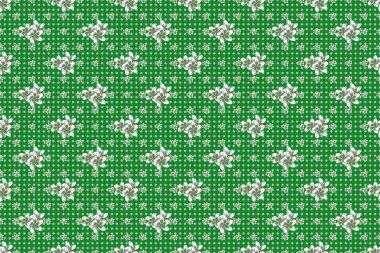 Soyut yeşil, bej ve menekşe rengi el boyası, kusursuz desenli arkaplan.