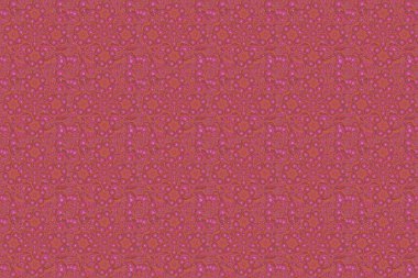 Etnik Hint folkloru. Tarz sahibi yıldızlar, kar taneleri ve ızgaralar. Kırmızı, pembe ve menekşe süslemeleri, geometrik Fas dikişsiz desenli soyut yama işi arkaplan.