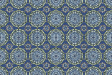 Retro tarzı doku, desen ve soyut kış elementleri. Son moda kar taneleri ve elementler onun kartlarını gösteriyor. Modern soyut tasarım posteri, kapak, mavi, yeşil ve gri renkli kart tasarımı.