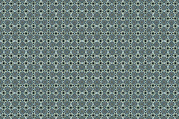 Patrón Tribal Abstracto Sin Costuras Colores Verde Azul Gris Ilustración —  Fotos de Stock