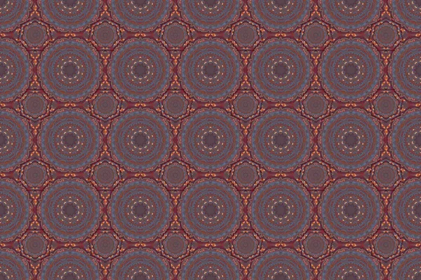 Graphic modern pattern. Abstract pattern in Arabian style. Seamless raster background. Orange, brown and red texture.