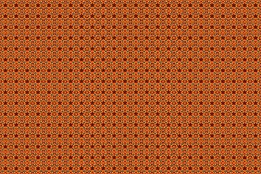 Moda baskıları için hoş, kusursuz bir desen. Küçük çiçeklerle basmak. Kırmızı, sarı ve turuncu renklerde klasik çiçek arkaplanı. Ditsy tarzı.