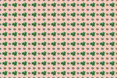 Elle çizilmiş kusursuz çiçek çizimi. Kusursuz desenli soyut çiçek arkaplanı. Birçok soyut renkli çiçeğin çizimi.