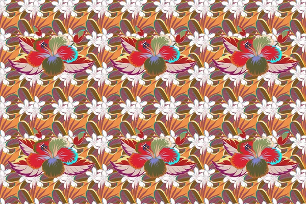 Tekstylny Nadruk Pościeli Kurtce Opakowaniach Tkaninach Koncepcjach Mody Kwiatowe Tło — Zdjęcie stockowe