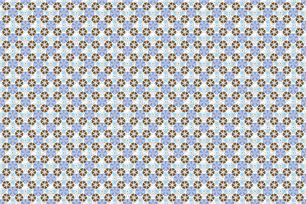 Gri Mavi Turuncu Mehndilerin Pürüzsüz Desenleri Geleneksel Hint Tarzı Kına — Stok fotoğraf