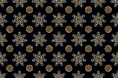 Raster illüstrasyonu. Kesik kağıt dantel dokusu, raster tül arkaplan turuncu, yeşil ve mavi renklerde girintisiz desen..