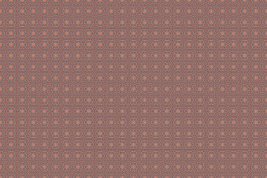 Geleneksel raster gotik damask arka planı. Tebrik kartı, sunum veya düğün davetiyeleri için soyut arabesk arkaplanı. Bej, menekşe ve pembe arkaplansız çiçek süsleme deseni.
