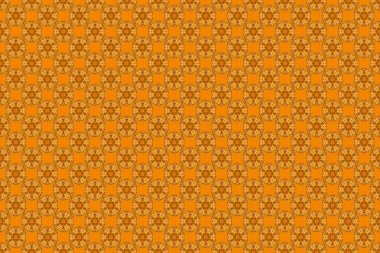 Zengin kartı karşılamak için kullanılabilir. Siyah, sarı ve turuncu elementli desen. Raster aksesuar süsü. Klasik dikişsiz doku.